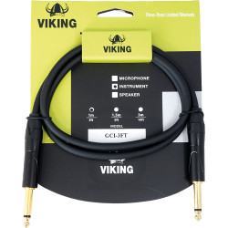 Viking GCI-3FT 1m Guitar Cable