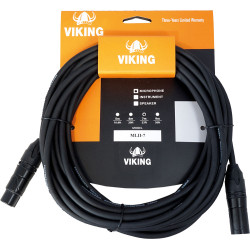 Viking ML11-7 7m XLR-XLR Microphone Cable