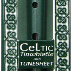 Clarke High D Whistle, Celtic Design