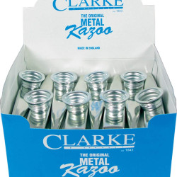 Clarke Silver Colour Metal Kazoo, B 24