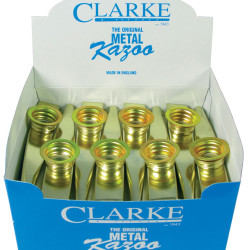 Clarke Gold Colour Metal Kazoo, Box 24