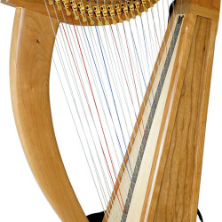 Stoney End Brittany Double Strung Harp, Truitt