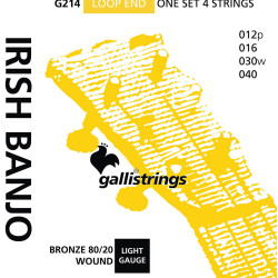 Galli G214 Irish Tenor Banjo. Med. Bronze