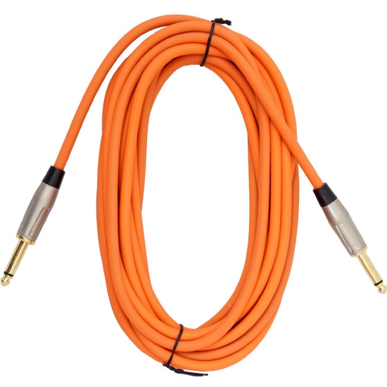 Viking VGL-2026-OR 6m Orange Guitar Lead.SS Viking VGL-2026-OR 6m Orange Guitar Lead.SS