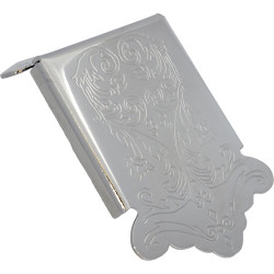 Viking VS-3110S Mandolin Tailpiece, Chrome Viking VS-3110S Mandolin Tailpiece, Chrome