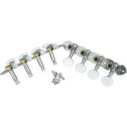 Viking VS-3119C A Style Machine Heads, Chrome Viking VS-3119C A Style Machine Heads, Chrome