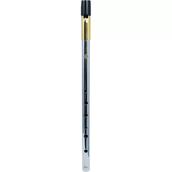 Glenluce Wexford Alto Bb Whistle. Chrome Finish